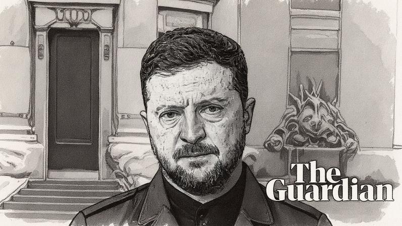 Volodymyr Zelenskyy addressing the nation on the 28-point plan on Friday.