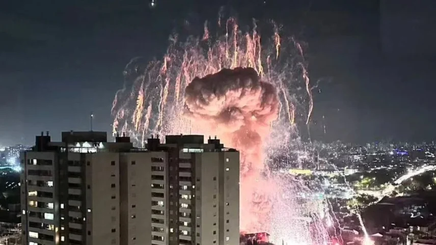 Forte explosão na zona leste de São Paulo causa morte e destruição