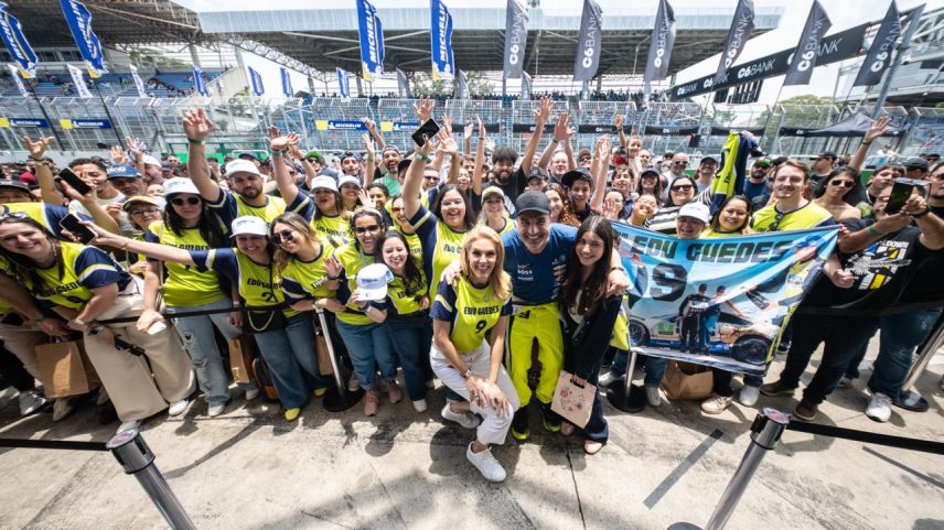 Edu Guedes ganha surpresa de Ana Hickmann e volta às pistas após retirada de tumor