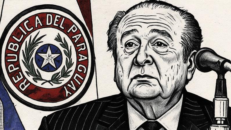 Nicolás Leoz, ex-presidente da Conmebol — Foto: REUTERS/Jorge Adorno