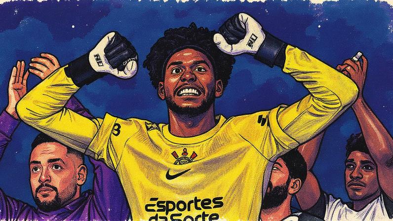 Hugo Souza foi convocado para Seleção Brasileira (Foto: Hedeson Alves/Agif/Gazeta Press)