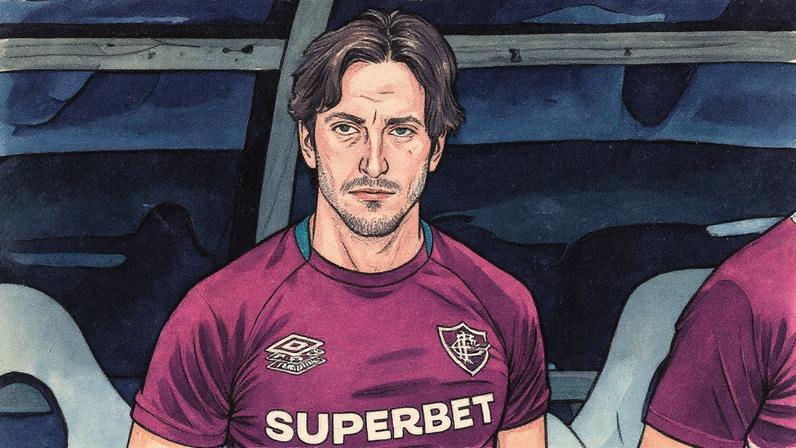 Freytes disputa a bola com Wallace Yan na partida entre Fluminense e Flamengo (Foto: Thiago Ribeiro/Agif/Gazeta Press)