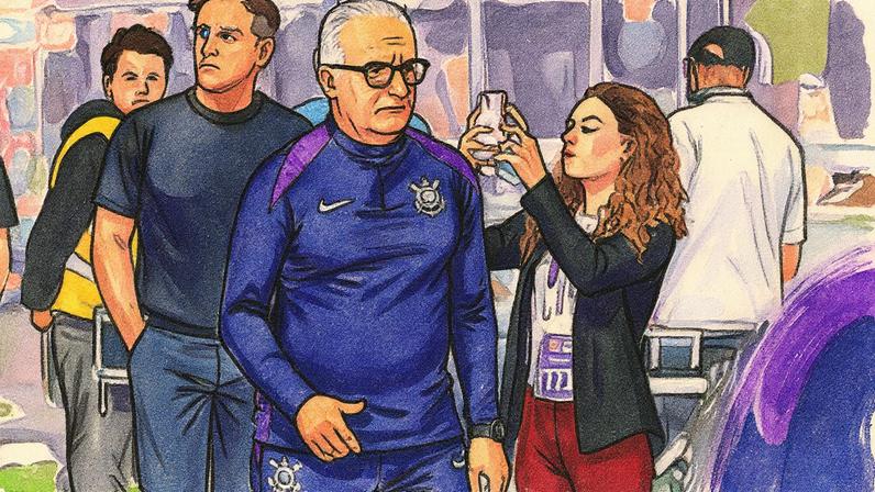 Dorival Jr., técnico do Corinthians (Foto: Eduardo Carmim/Photo Premium/Gazeta Press)