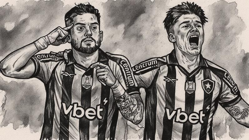 Alex Telles comemora gol marcado pelo Botafogo contra o Vasco (Foto: Jorge Rodrigues/Agif/Gazeta Press)