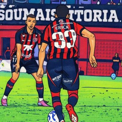 Lance inusitado em Vitória contra Inter confunde atletas e torcida