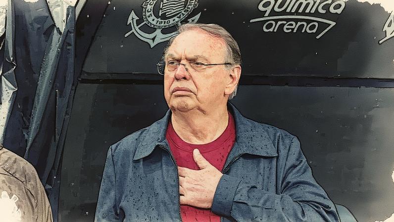 Osmar Stabile, presidente do Corinthians (Peter Leone/O Fotografico/Gazeta Press)