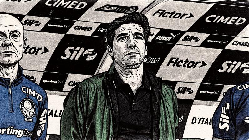 Abel Ferreira, técnico do Palmeiras (Foto: JHONY INACIO/Agencia Enquadrar/Gazeta Press)