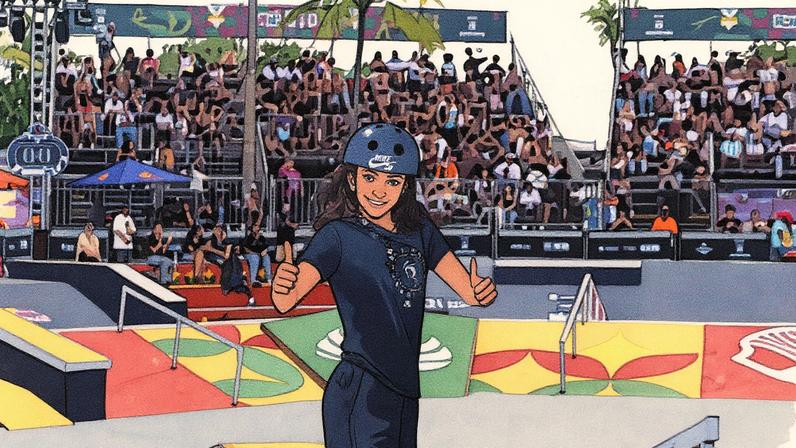 Rayssa Leal busca o quinto título consecutivo no STU Rio (Foto: Renan Areias/Agencia Enquadrar/Gazeta Press)