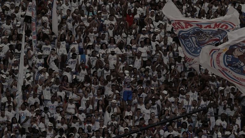 Torcida do Bahia lota a Arena Fonte Nova na final da Copa do Nordeste (Foto: Marcio Jose/AGIF)