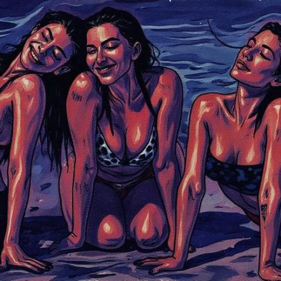 Kylie Jenner e Hailey Bieber aproveitam dia de praia e piscina com amigos