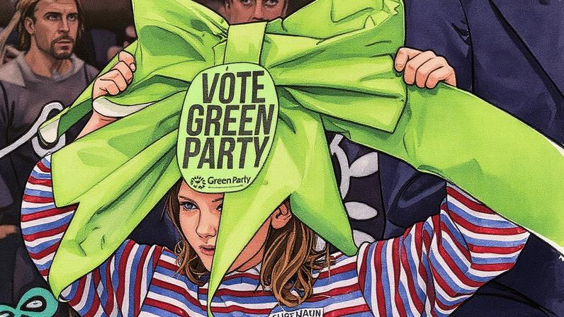 The Green party has seen a rapid rise in support from British Jews, despite labelling Israel as an ‘apartheid state’. Photograph: PA Images/Alamy