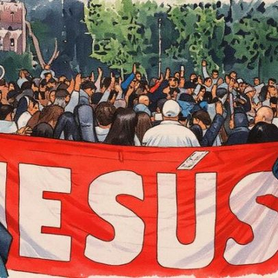 Mais de mil jovens evangelizam em Madri e dezenas aceitam Jesus