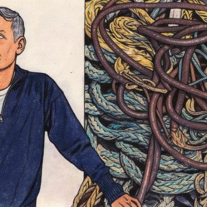 Artista britânico David Shrigley quer 1 milhão de libras por corda antiga