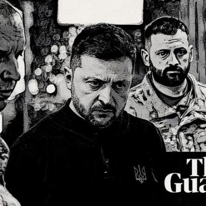 Zelenski visita tropas perto de Pokrovsk, cidade sitiada