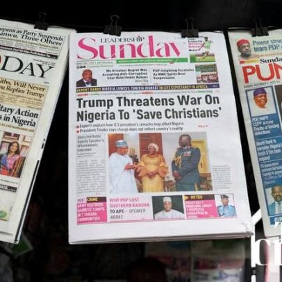 Trump ameaça intervenção militar na Nigéria