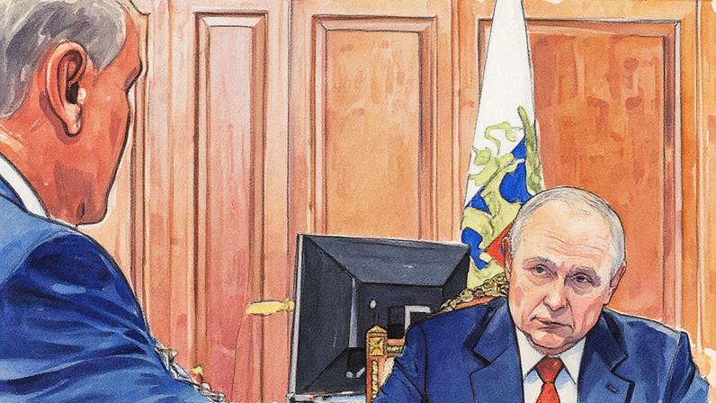 The Sberbank CEO, German Gref, told Vladimir Putin that the major bank was enduring ‘challenging macroeconomic conditions’.