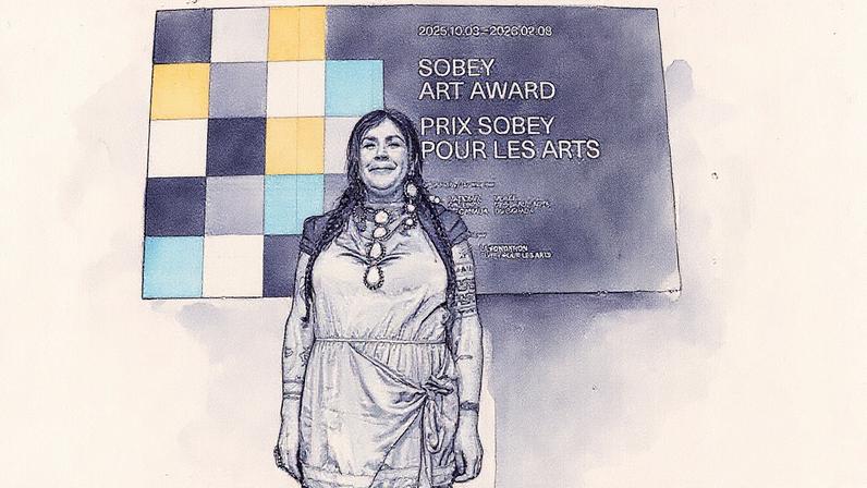 Tania Willard, winner of the 2025 Sobey Art Award Photo: Dave Chan, National Gallery of Canada