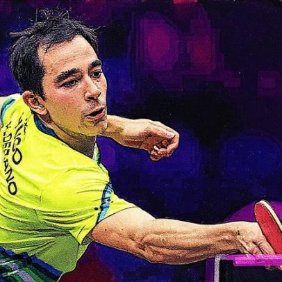 Hugo Calderano fatura com eliminação no WTT de Frankfurt