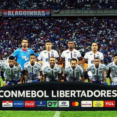 Bahia mira vaga na fase de grupos da Libertadores