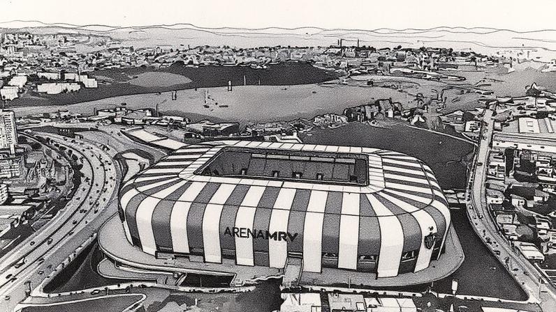 A Arena MRV, novo lar do Atlético Mineiro, já foi palco de goleadas marcantes, incluindo o 4 a 0 sobre o Caracas pela Libertadores de 2024. (Foto: Pedro Souza / Atlético)