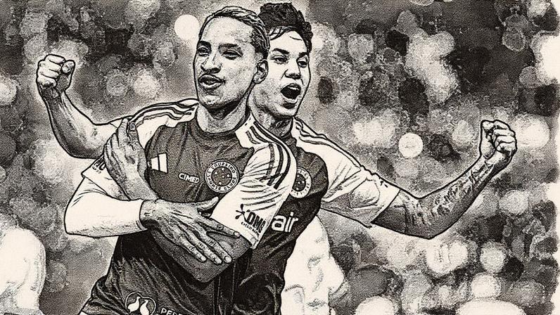 Matheus Pereira volta a formar dupla com Kaio Jorge no Cruzeiro após cumprir suspensão (Foto: Gustavo Aleixo/Cruzeiro)