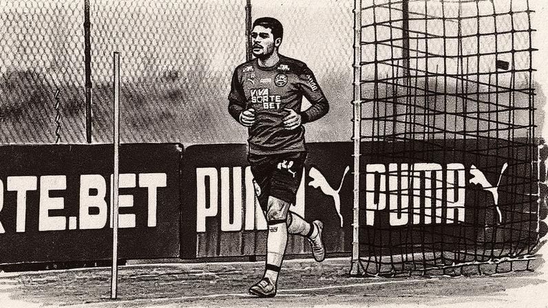 Jogador do Bahia se lesiona e ficará afastado até 2026