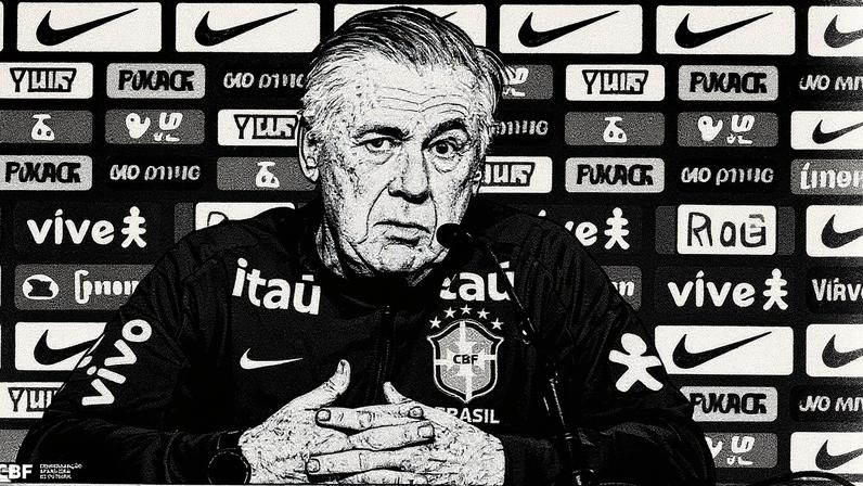 Ancelotti em Japão x Brasil — Foto: Getty Images