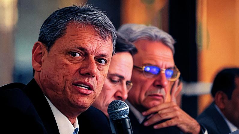 Tarcísio de Freitas. Foto: Pablo Jacob /Governo do Estado de SP