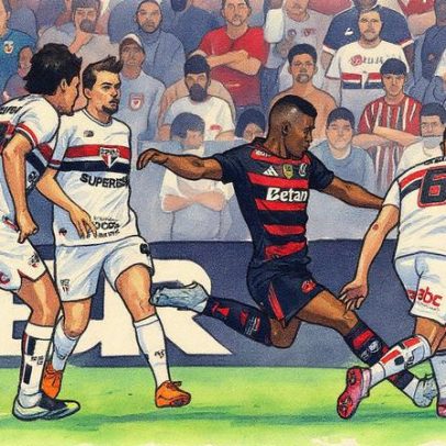 São Paulo empata com Flamengo na Vila Belmiro em clássico acirrado