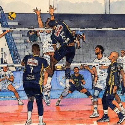 Praia Clube vence Joinville e assume liderança da Superliga