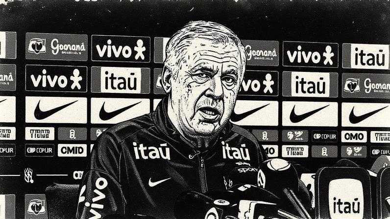 Entrevista coletiva de Carlo Ancelotti (Foto: Rafael Ribeiro / CBF)