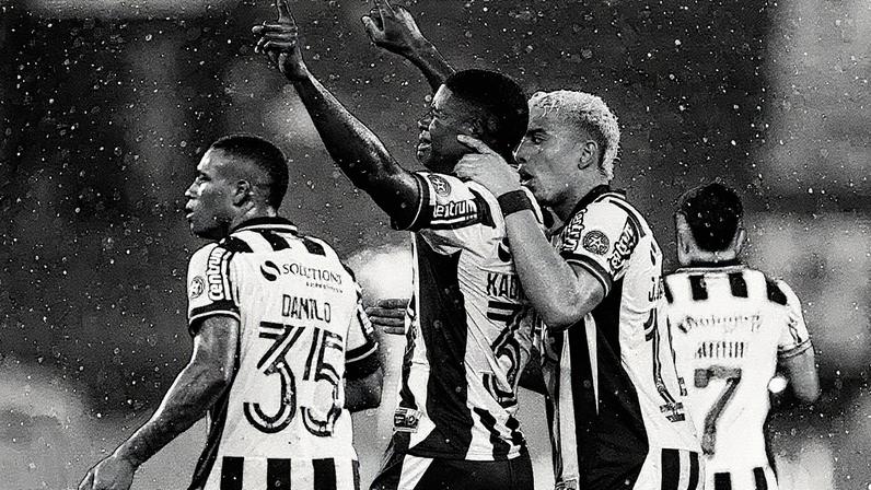 Kadir garantiu a vitória do Botafogo sobre o Sport (Foto: Vítor Silva/Botafogo)