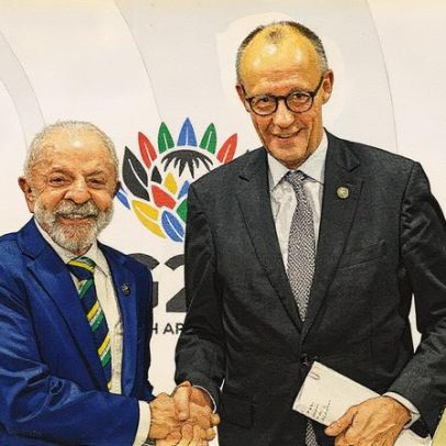 Lula encontra chanceler alemão após críticas dele a Belém