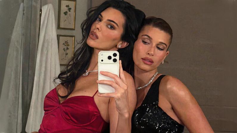 Kendall Jenner and Hailey Bieber Kendall Jenner/Instagram