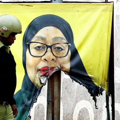 Presidente da Tanzânia toma posse após repressão a protestos com 150 mortos