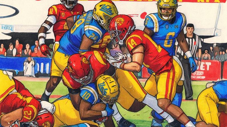 Partida do College Football (Foto: Divulgação / USC Athletics)