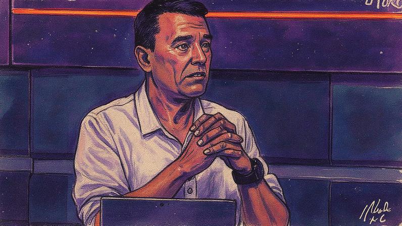 Filipe Luís é o técnico do Flamengo (Foto: Edvaldo Lima/Agencia Enquadrar/Gazeta Press)