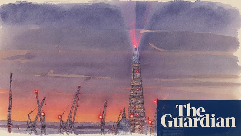 London construction cranes at night. Campaigners say the construction industry is vulnerable to modern slavery and labour exploitation.