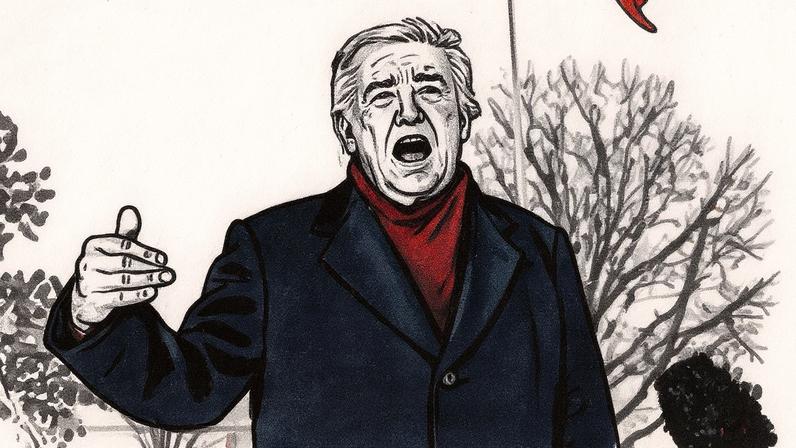 Trump diz que prisão de Bolsonaro é muito ruim. (Foto: GRAEME SLOAN / POOL EFE)