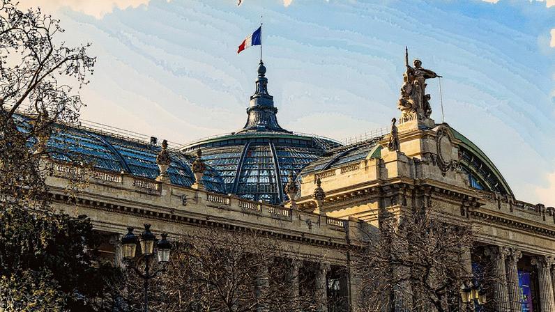 Art Basel, one of the signatories of the joint statement, now holds its Paris fair in the city’s Grand Palais. Photo: Gerald Villena