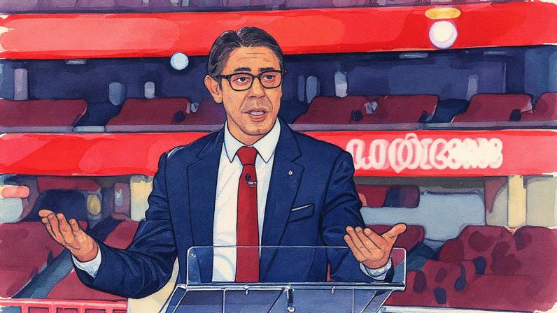 Rui Costa, Presidente do Benfica em debate - Foto: Benfica/BTV