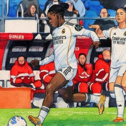 Linda Caicedo faz gol maradoniano na vitória do Real Madrid