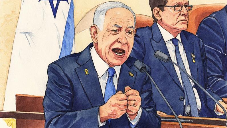 Benjamin Netanyahu, primeiro ministro de Israel - Foto: SULTAN/EPA