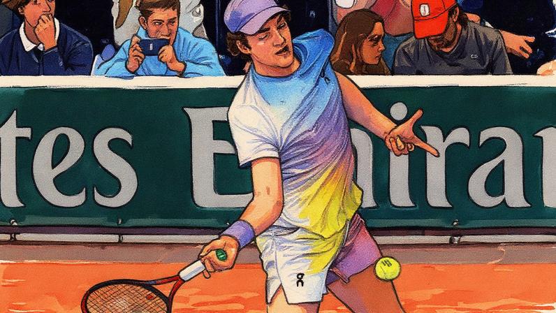 João Fonseca na vitória sobre o polonês Hubert Hurkacz em Roland Garros (Foto: Franck FIFE / AFP)