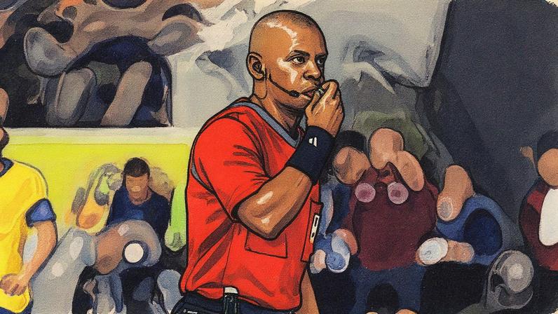 Wilton Pereira Sampaio será o árbitro de Vasco e São Paulo pelo Brasileirão (Foto: Luke Hales/ North America / Getty Images via AFP)