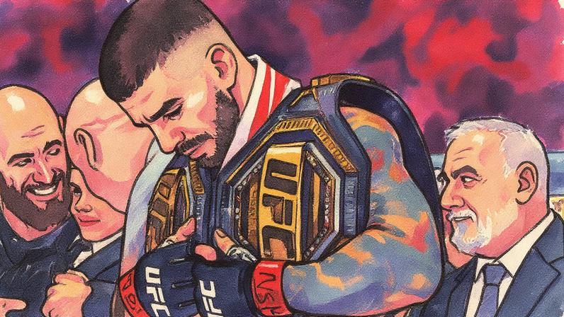 Arman Tsarukyan venceu a luta principal do (Foto: Divulgação / Reprodução UFC)