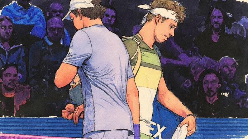 João Fonseca venceu o canadense Denis Shapovalov nas quartas de final do ATP 500 da Basileia (Fabrice Coffrini/AFP)