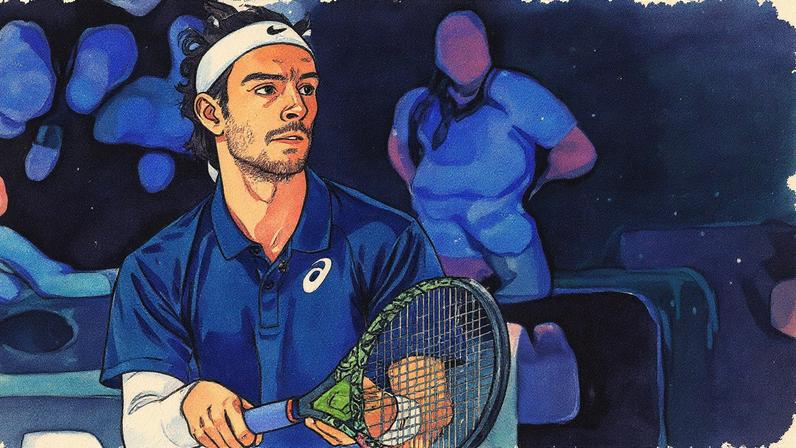 Lorenzo Musetti foi confirmado no Rio Open 2026 (Foto: MAX SLOVENCIK / APA / AFP) / Austria OUT / AUSTRIA OUT / AUSTRIA OUT)