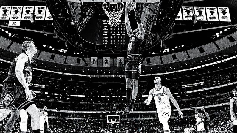 Chicago Bulls x Knicks (Foto: JEFF HAYNES / NBAE / Getty Images / Getty Images via AFP)