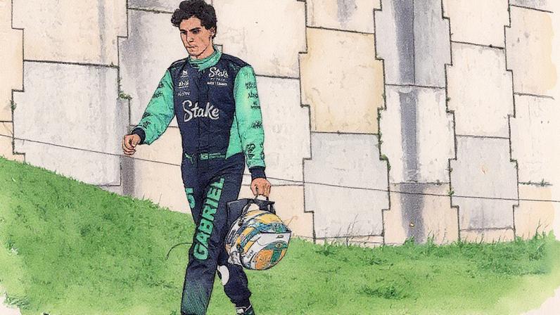 Bortoleto abandona GP do Brasil (Foto: Miguel Schincariol / AFP)